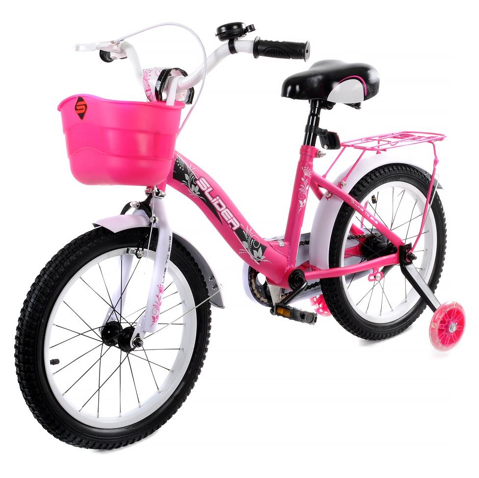 Велосипед розовый 14. Велосипед двухколесный Slider Dream 18". Детский велосипед Slider Dream. Велосипед двухколесный Slider Dream 18" it106110. Велосипед двухколесный Slider Dream 20" it106113.