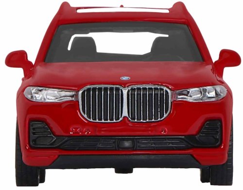 Автопанорама Инерционная металлическая машинка BMW X7 / цвет красный