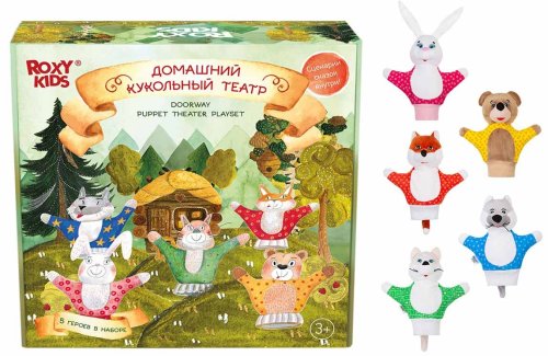 Roxy-Kids Кукольный театр, 5 персонажей