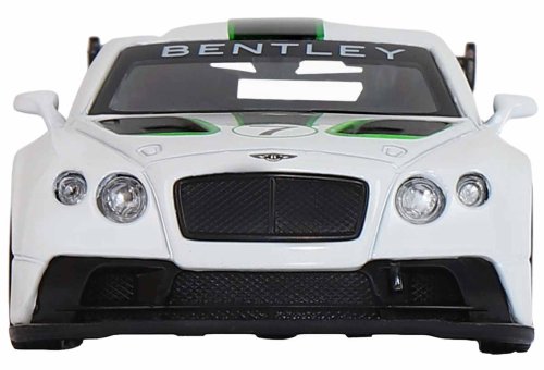 Автопанорама Инерционная металлическая машинка Bentley Continental GT3 / цвет белый