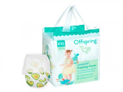 Offspring трусики-подгузники расцветка Авокадо, XXL 15-23 кг. 24 шт.