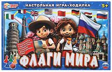 Умные игры Настольная игра-ходилка «Флаги мира»					