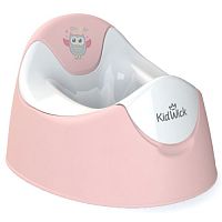 Kidwick Горшок детский туалетный Трио / цвет розовый-белый					