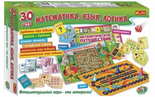 Ranok Набор игр "Математика, язык, логика"