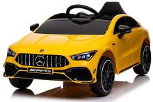 Toyland Электромобиль Mercedes Benz CLA45 / цвет желтый					