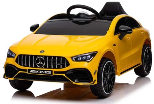 Toyland Электромобиль Mercedes Benz CLA45 / цвет желтый