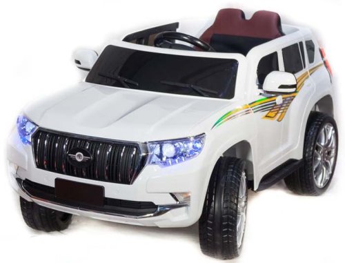 Toyland Электромобиль джип Toyota Prado / цвет белый